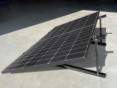 4 in 1 Balkonkraftwerk Montage System für 1 PV Module | Halterung Befestigung für Balkon Wand Garage Dach