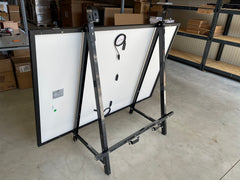 4 in 1 Balkonkraftwerk Montage System für 1 PV Module | Halterung Befestigung für Balkon Wand Garage Dach