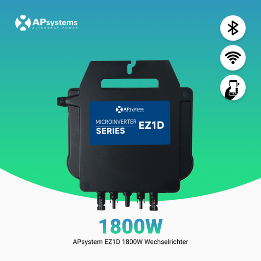 APsystems EZ1D 1800W Microwechselrichter inkl. Wi-Fi und Bluetooth