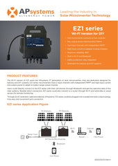 APsystems EZ1-M 800W Mikrowechselrichter mit WLAN