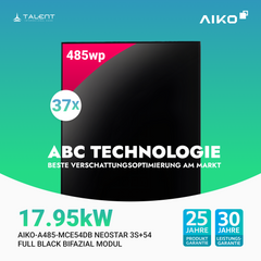 AIKO 485W Full Black AIKO-A485-MCE54Db Neostar 3S+54