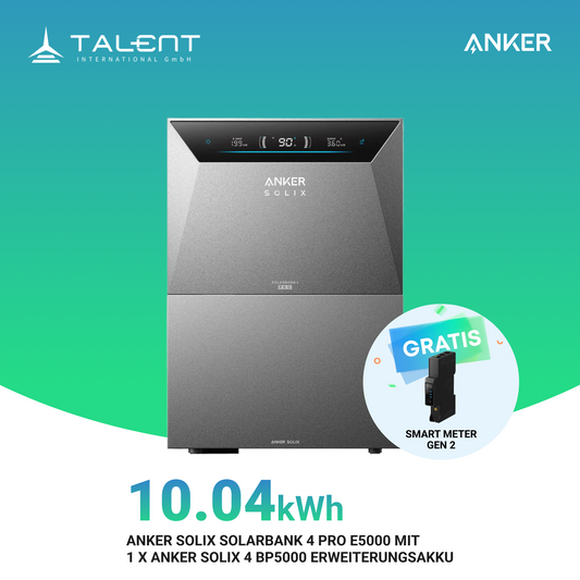Anker SOLIX Solarbank 4 E5000 Pro Speicher & BP5000 Erweiterungsakku | jetzt auf Lager & sofort lieferbar