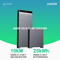 Anker SOLIX X1-H10K-T 10kW Wechselrichter mit Speicheroption - Ihr Schritt in Richtung Energieunabhängigkeit