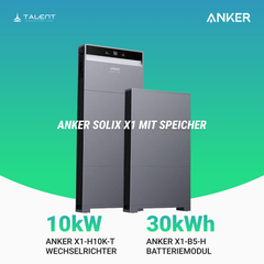 Anker SOLIX X1-H10K-T 10kW Wechselrichter mit Speicheroption - Ihr Schritt in Richtung Energieunabhängigkeit