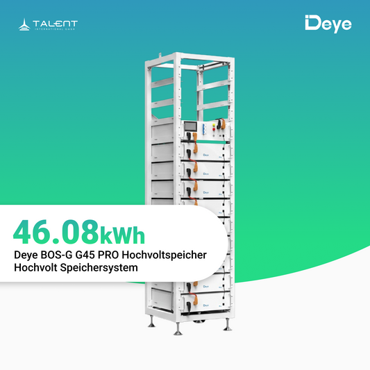 Deye BOS-G45 PRO Hochvoltspeicher 46,08 kWh | Deye BOS-G Pro Serie Hochvolt-Speichersystem