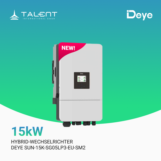 Deye Hybrid-wechselrichter SUN-15K-SG05LP3-EU-SM2 15kW Dreiphasig