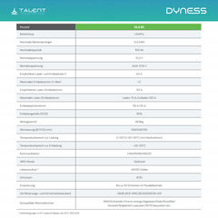Dyness DL5.0C - 51,2V 5,12 kWh Heimspeicher