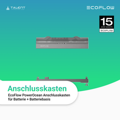 EcoFlow PowerOcean Anschlusskasten (Junction Box) für Batterie + Batteriebasis