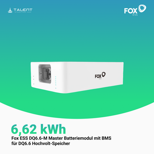 Fox ESS DQ6.6-M Master Batteriemodul mit BMS für DQ6.6 Hochvolt-Speicher 6,62kWh