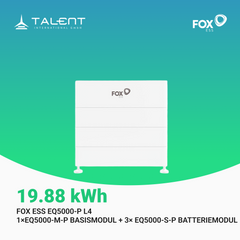 Fox ESS EQ5000-P L2 - L9 (9,94kWh - 44,73kWh) LFP Hochvolt Speichersysteme inkl. BMS *2026 Neue Version