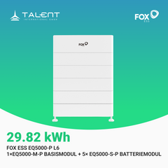 Fox ESS EQ5000-P L2 - L9 (9,94kWh - 44,73kWh) LFP Hochvolt Speichersysteme inkl. BMS *2026 Neue Version