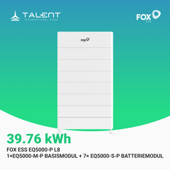 Fox ESS EQ5000-P L2 - L9 (9,94kWh - 44,73kWh) LFP Hochvolt Speichersysteme inkl. BMS *2026 Neue Version