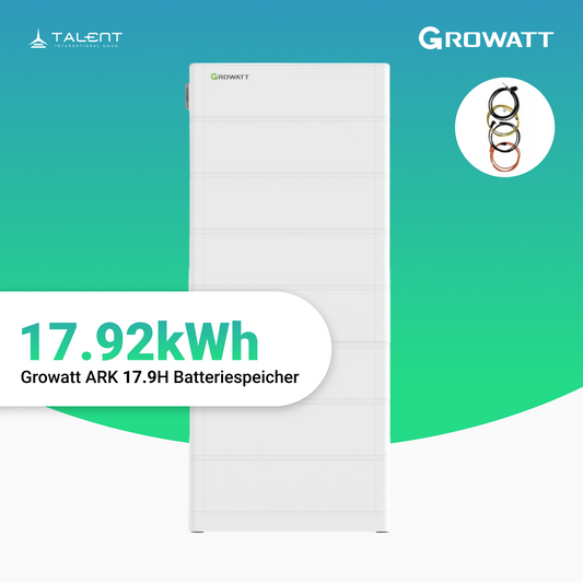 Growatt ARK 17.9H Batteriespeicher 17,92kWh - Komplettsystem für SPH & SPA-Serie