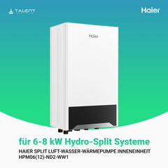 Haier Split Luft-Wasser-Wärmepumpe Inneneinheit - HPM06(12)-ND2-WW1 inkl. Erstinbetriebnahme