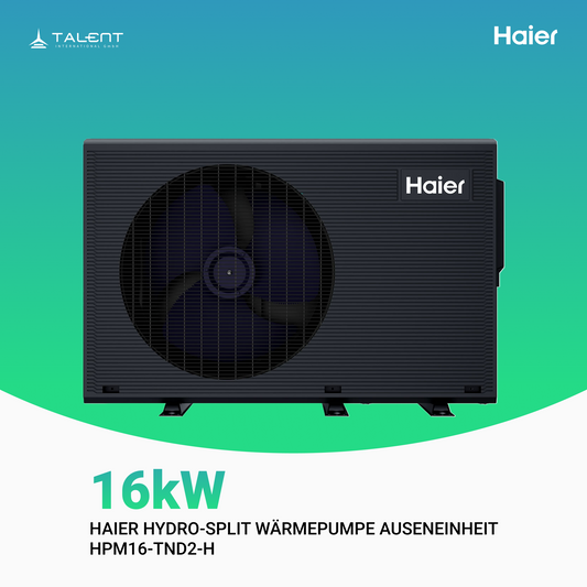 Haier Hydro-Split Luft-Wasser-Wärmepumpe Außeneinheit 16 kW, inkl. Erstinbetriebnahme - HPM16-TND2-H