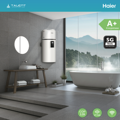 Haier Brauchwasser Wärmepumpe HP150M8-9, 149L A+ - R290 Kältemittel – Effiziente Warmwasserlösung