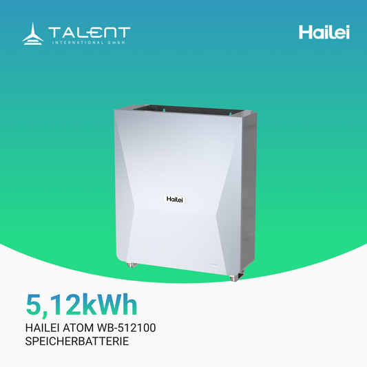 Hailei ATOM-WB 5kWh Batteriespeicher ohne & Inkl. Heizung und Selbstaktivierender Feuerlöscher