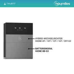 Hoymiles - HiOne-10T-G3 10kW Hybrid-Wechselrichter dreiphasig und 8kWh Speicher ALL-IN-ONE BESS Energiespeichersystem