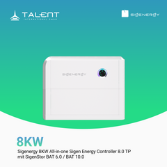 Sigenergy Sigen Hybrid 8.0 TP2 – 8 kW Dreiphasiger Hybrid Wechselrichter mit SigenStor BC & SigenStor BAT 10.0