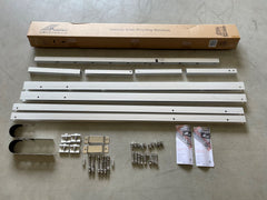4 in 1 Balkonkraftwerk Montage System für 1 PV Module | Halterung Befestigung für Balkon Wand Garage Dach