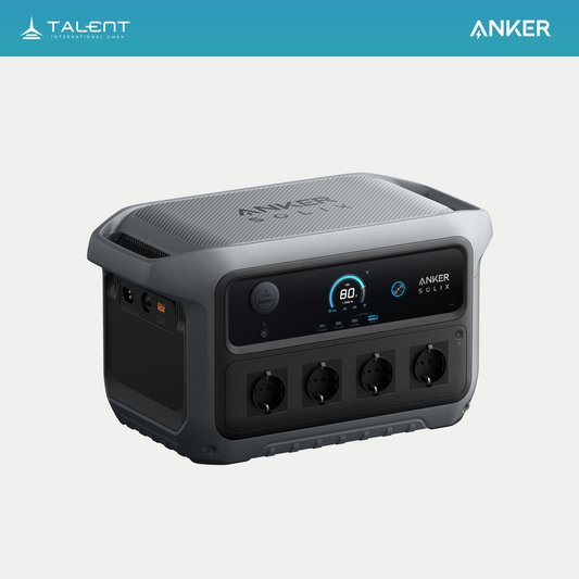 Anker SOLIX C2000 Gen 2 Tragbare Powerstation, optional mit Erweiterungsakku (0% MwSt. gem. § 12 Abs. 3 UStG)