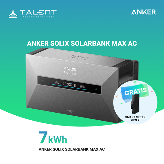 Anker SOLIX Solarbank Max AC inkl. Smart Meter mit Speicheroption