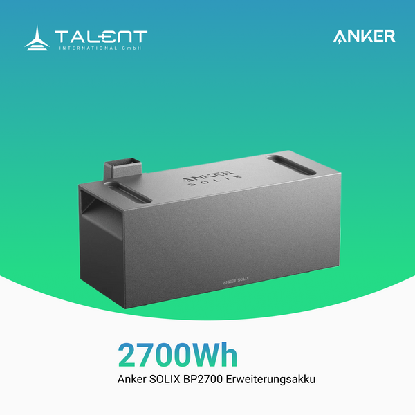 Sofortlieferbar! Anker SOLIX Solarbank 3 BP2700 Erweiterungsakku