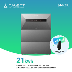 Anker SOLIX Solarbank Max AC inkl. Smart Meter mit Speicheroption