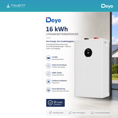 Deye SE-F16-C 16kWh Batteriespeicher & Deye 12KW Wechselrichter SUN-12K-SG05LP3-EU-SM2