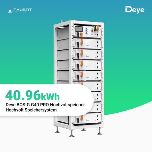 Deye BOS-G40 PRO Hochvoltspeicher 40,96 kWh | Deye BOS-G Pro Serie Hochvolt-Speichersystem