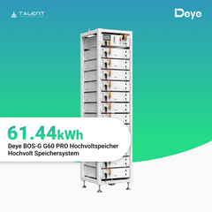 Deye BOS-G60 PRO Hochvoltspeicher 61,44 kWh | Deye BOS-G Pro Serie Hochvolt-Speichersystem