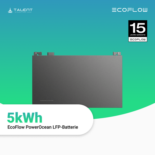 EcoFlow PowerOcean LFP-Batterie 5,12kWh Akku/Speichermodul