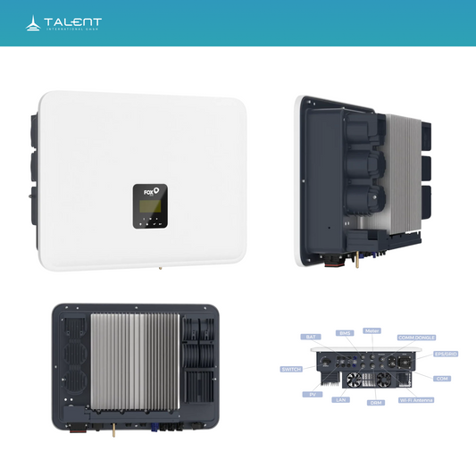 Fox ESS 6kW Hybridwechselrichter H3-6.0-Smart 3-phasig Hochspannung