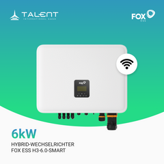 Fox ESS 6kW Hybridwechselrichter H3-6.0-Smart 3-phasig Hochspannung