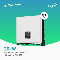Fox ESS H3-Pro-20.0 20kW Hybrid Wechselrichter 3-phasig inkl. Wifi-Modul & Energiezähler