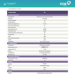 FOX ESS 6kW H3-6.0-Smart 3-phasig Hybridwechselrichter mit EK6 Plus Hochvoltspeicherbatterie 5,76 kWh