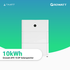 Growatt Komplettset - MID 12KTL3-XH 12kW Hybridwechselrichter 3-phasig & APX 10.0P Solarspeicher 10kWh (mit P2)