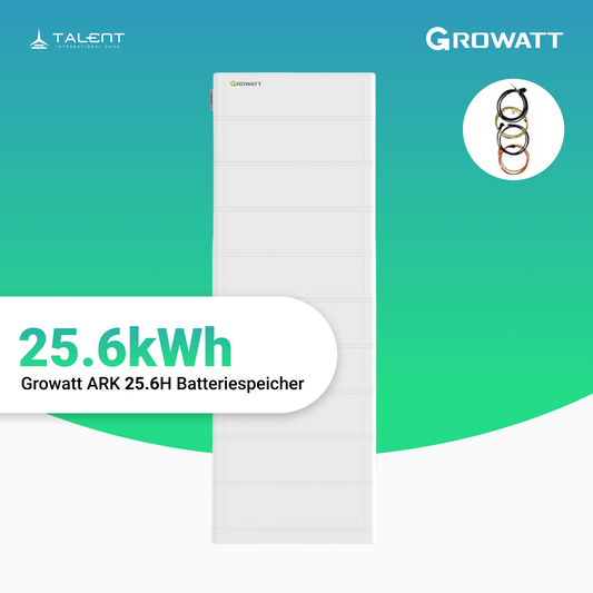 Growatt ARK 25.6H Batteriespeicher 25.6kWh  - Komplettsystem für SPH & SPA-Serie