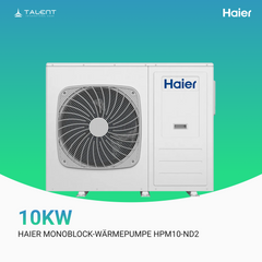 Haier Monoblock-Wärmepumpe HPM10-TNd2 10 kW | R290 | A+++ Heizen, Kühlen & Warmwasser | inkl. Erstinbetriebnahme