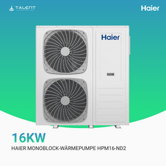 Haier Monoblock-Wärmepumpe 16 kW | R290 | Solar kompatibel | Dreifachfunktion | inkl. Erstinbetriebnahme