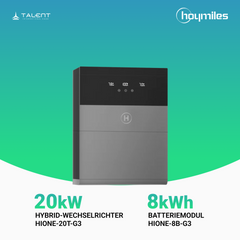 Hoymiles - HiOne-20T-G3 20kW Hybrid-Wechselrichter dreiphasig und 8kWh Speicher ALL-IN-ONE BESS Energiespeichersystem