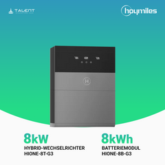 Hoymiles - HiOne-8T-G3 8kW Hybrid-Wechselrichter dreiphasig und 8kWh Speicher ALL-IN-ONE BESS Energiespeichersystem
