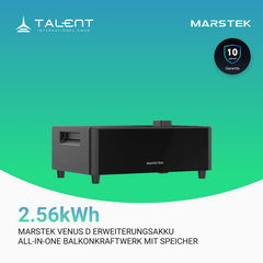 Marstek Venus D All-in-One Balkonkraftwerk 4kW PV und 2,5 kW Wechselrichter 4 MPPT AC-Kopplung