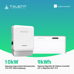 Sigenergy SigenStor Set 10.0 TP2 – 10 kW Dreiphasiger Hybrid Wechselrichter mit SigenStor BC & SigenStor BAT 10.0 (9kWh)